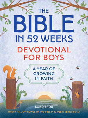 cover image of The Bible in 52 Weeks Devotional for Boys